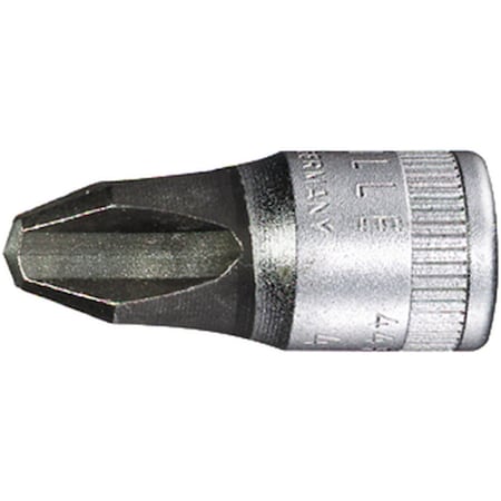 Stahlwille Tools 6, 3 mm (1/4") Screwdriver socket PH Size3 L.28 mm 01290003
